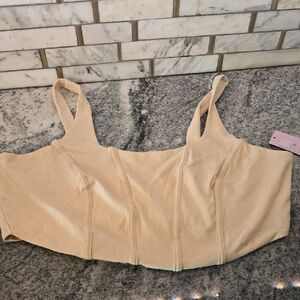 Wild Fable Crop Corset Style Top